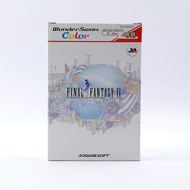 Wonderswan Color Spiel : Final Fantasy IV - OVP Anleitung Modul NTSC  Japan Game