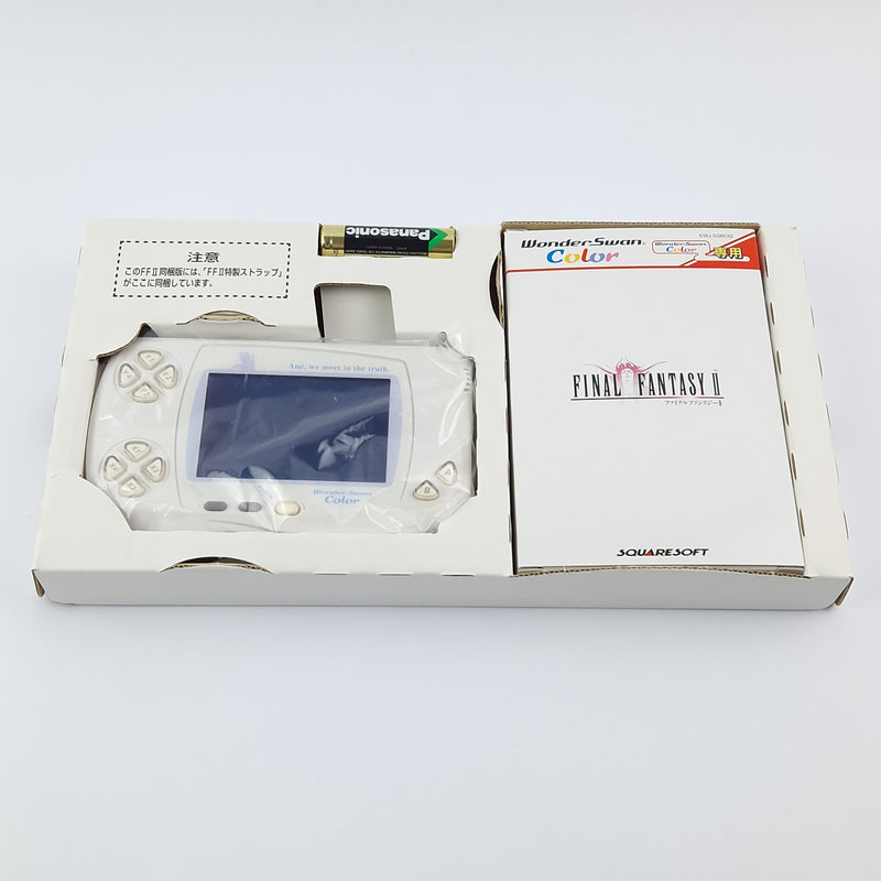 Bandai Wonderswan Color Konsole : Final Fantasy II Limited Edition - OVP JAPAN