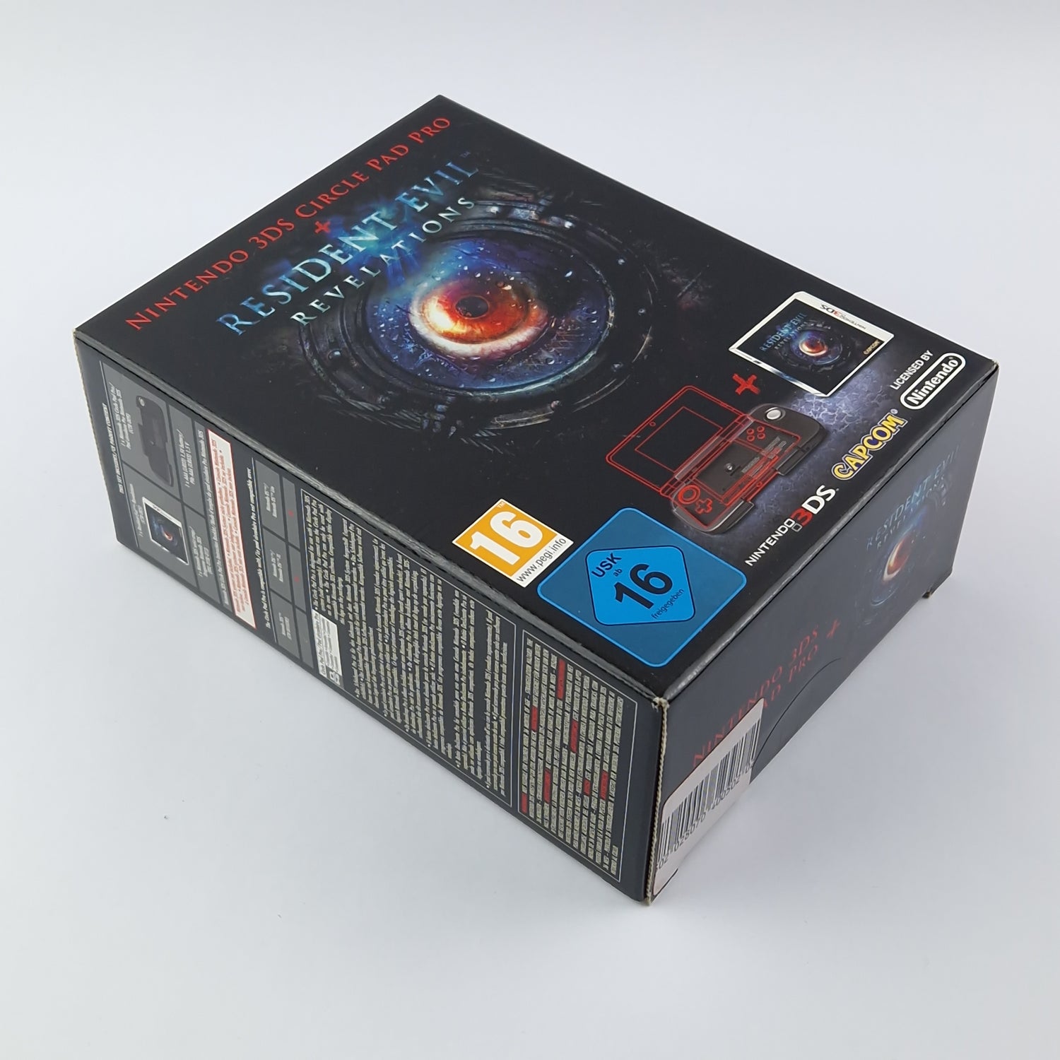 Nintendo 3DS Circle Pad Pro + Resident Evil Revelations - OVP PAL Handheld