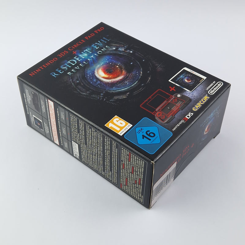 Nintendo 3DS Circle Pad Pro + Resident Evil Revelations - OVP PAL Handheld