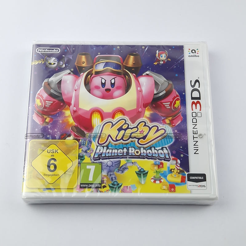 Nintendo 3DS game: Kirby Planet Robobot + Amiibo Edition - OVP NEW SEALED