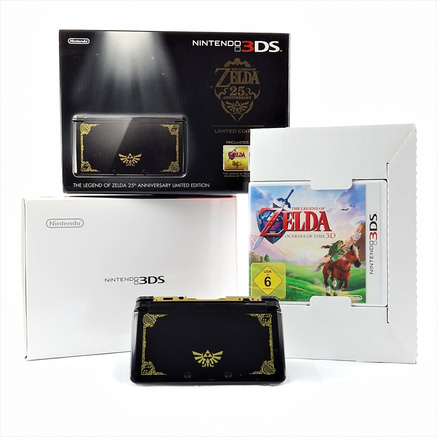 Nintendo 3DS Console: The Legend of Zelda 25th Anniversary Limited Edition OVP