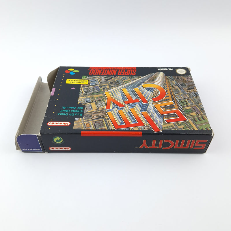 Super Nintendo Spiel : Sim City - OVP Anleitung Modul Cartridge | SNES PAL Game