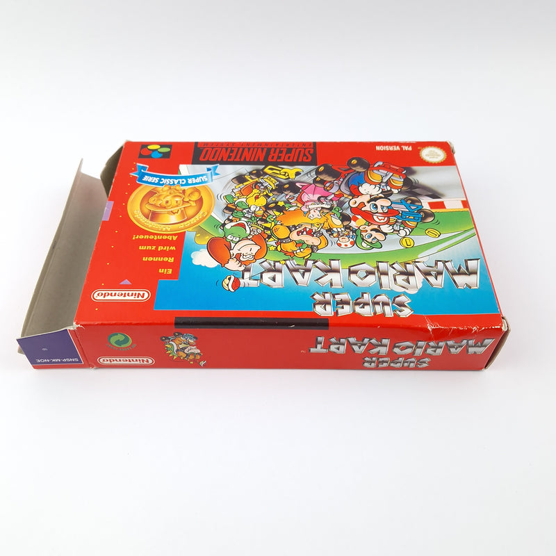 Super Nintendo game: Super Mario Kart - original packaging instructions module | SNES PAL NOE