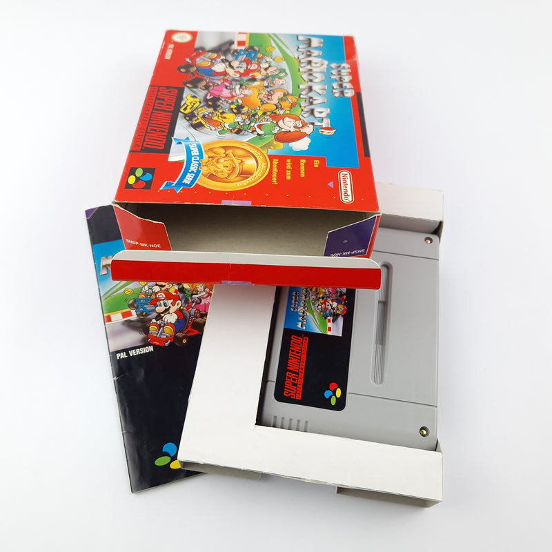 Super Nintendo game: Super Mario Kart - original packaging instructions module | SNES PAL NOE