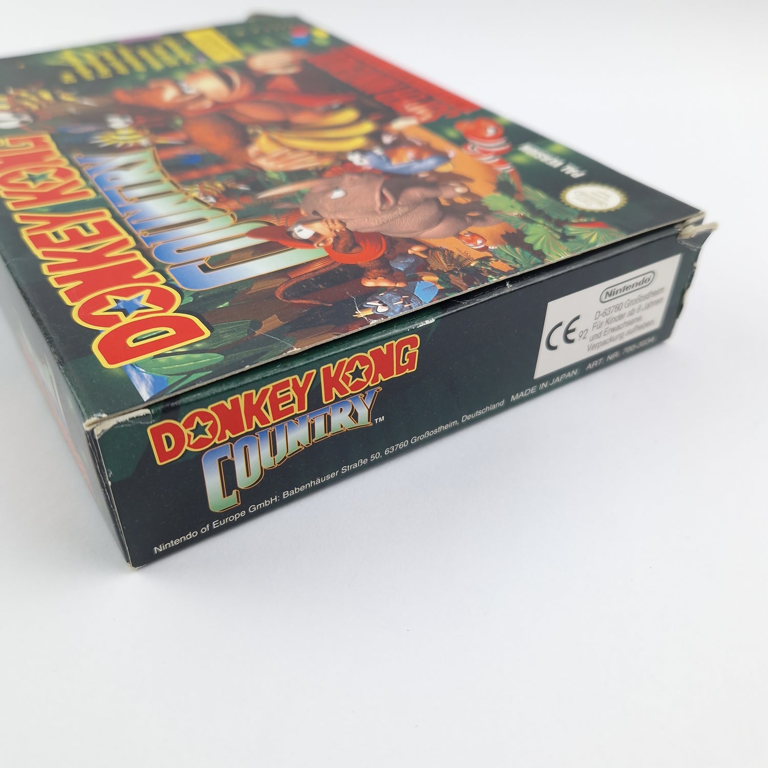 Super Nintendo Spiel : Donkey Kong Country - OVP Anleitung Modul | SNES PAL