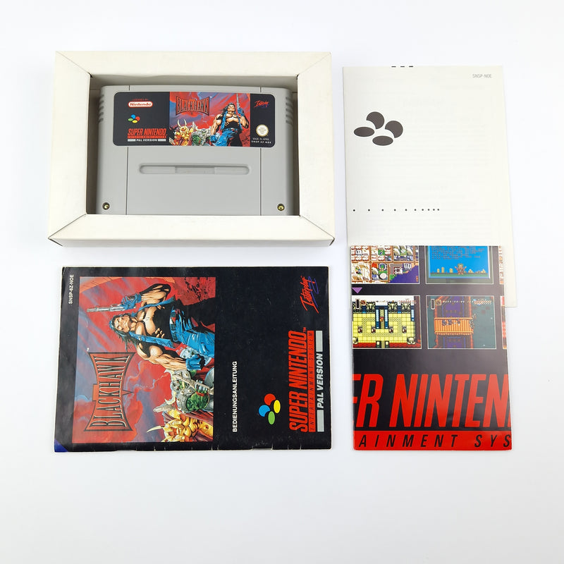 Super Nintendo Spiel : Blackhawk - OVP Anleitung Modul | SNES PAL NOE