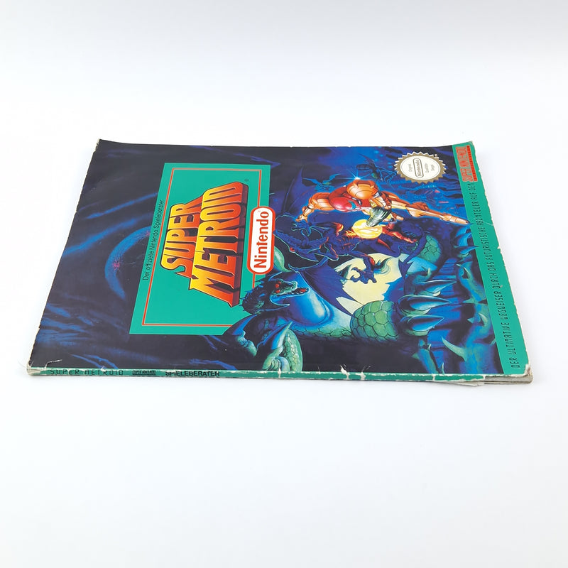 Super Nintendo Spiel : Super Metroid - OVP Anleitung Modul | SNES Big Box PAL