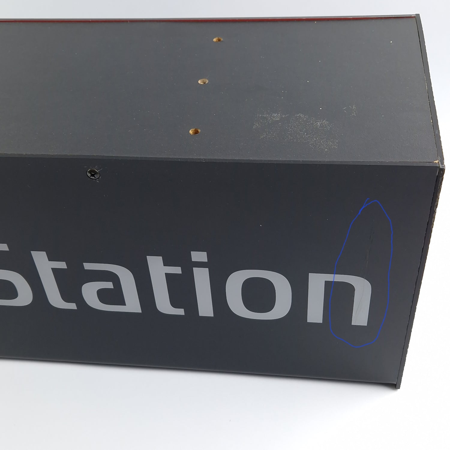 Sony Playstation 1 Leuchtreklame - PS1 PsOne Kiosk Sign Display Aufsteller