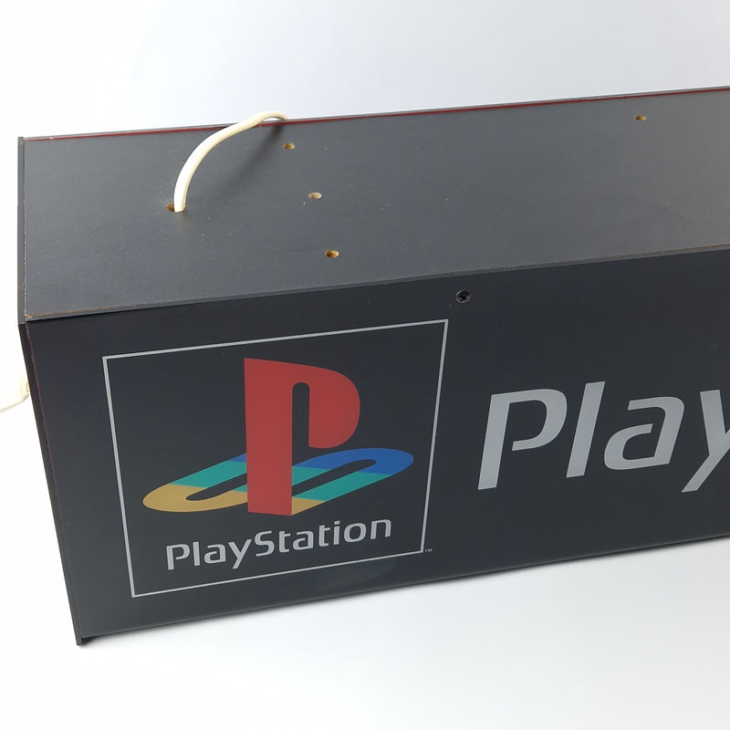 Sony Playstation 1 Leuchtreklame - PS1 PsOne Kiosk Sign Display Aufsteller