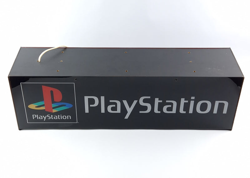 Sony Playstation 1 Leuchtreklame - PS1 PsOne Kiosk Sign Display Aufsteller