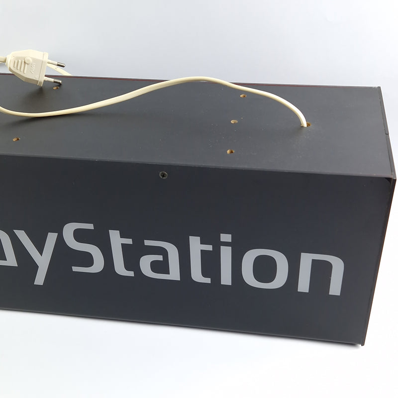 Sony Playstation 1 Leuchtreklame - PS1 PsOne Kiosk Sign Display Aufsteller