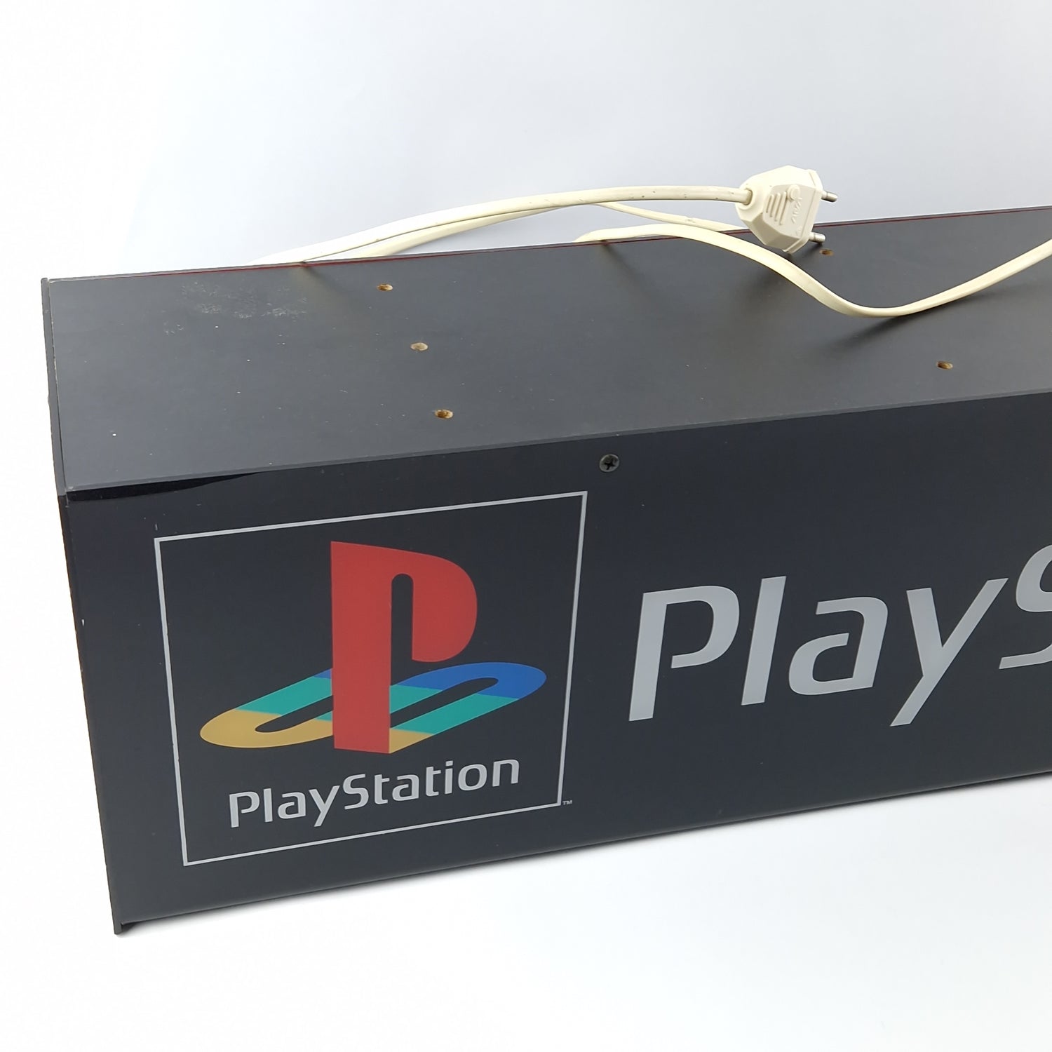 Sony Playstation 1 Leuchtreklame - PS1 PsOne Kiosk Sign Display Aufsteller