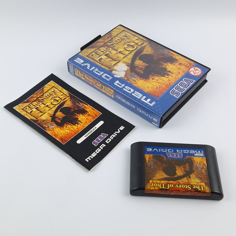 Sega Mega Drive Spiel : The Story of Thor - OVP Anleitung Modul | MD Cartridge