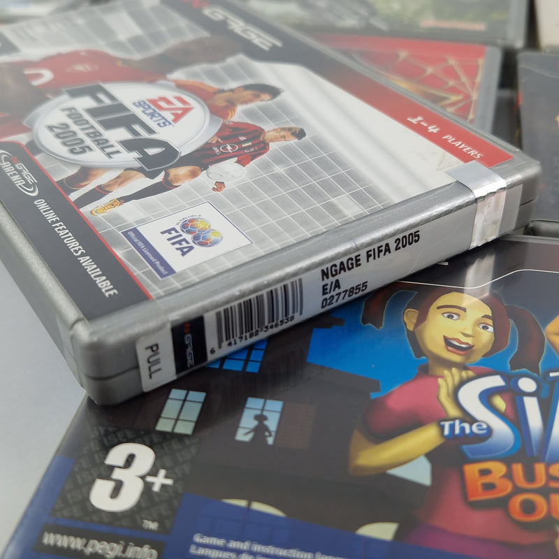 Nokia N Gage Konvolut mit 13 Spielen, 2 Konsolen - Defekt / Ungetestet