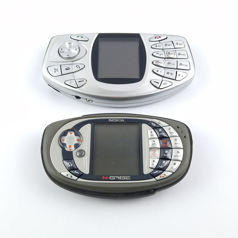 Nokia N Gage Konvolut mit 13 Spielen, 2 Konsolen - Defekt / Ungetestet
