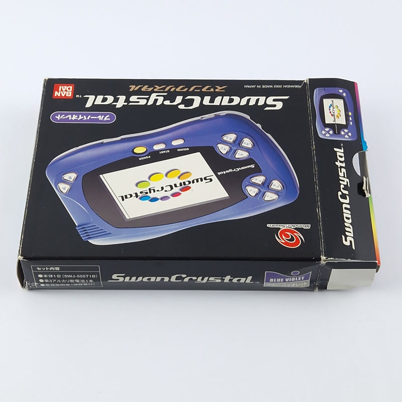 Wonderswan Konsole : SwanCrystal Blau violett - JAPAN Console Bandai OVP