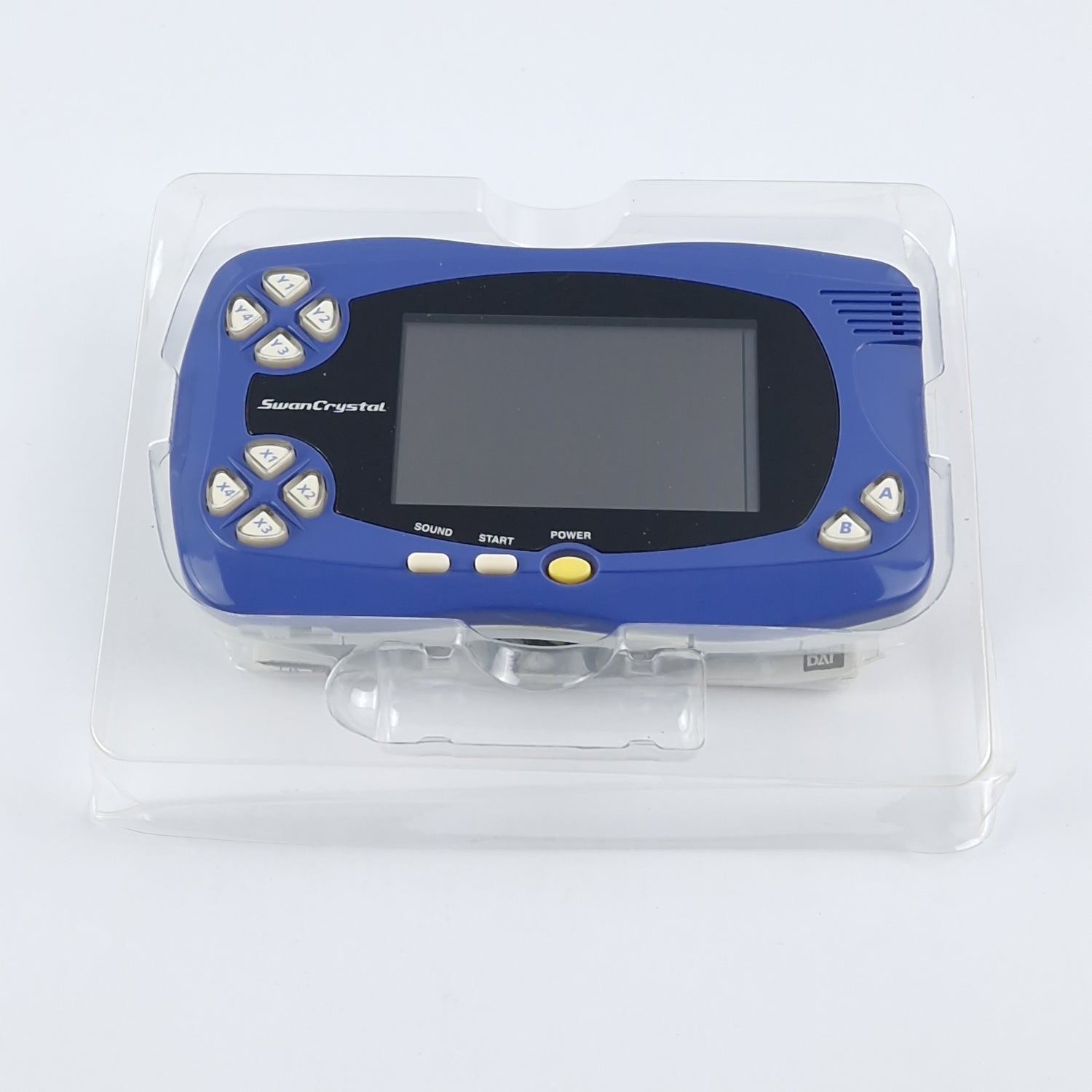 Wonderswan Konsole : SwanCrystal Blau violett - JAPAN Console Bandai OVP