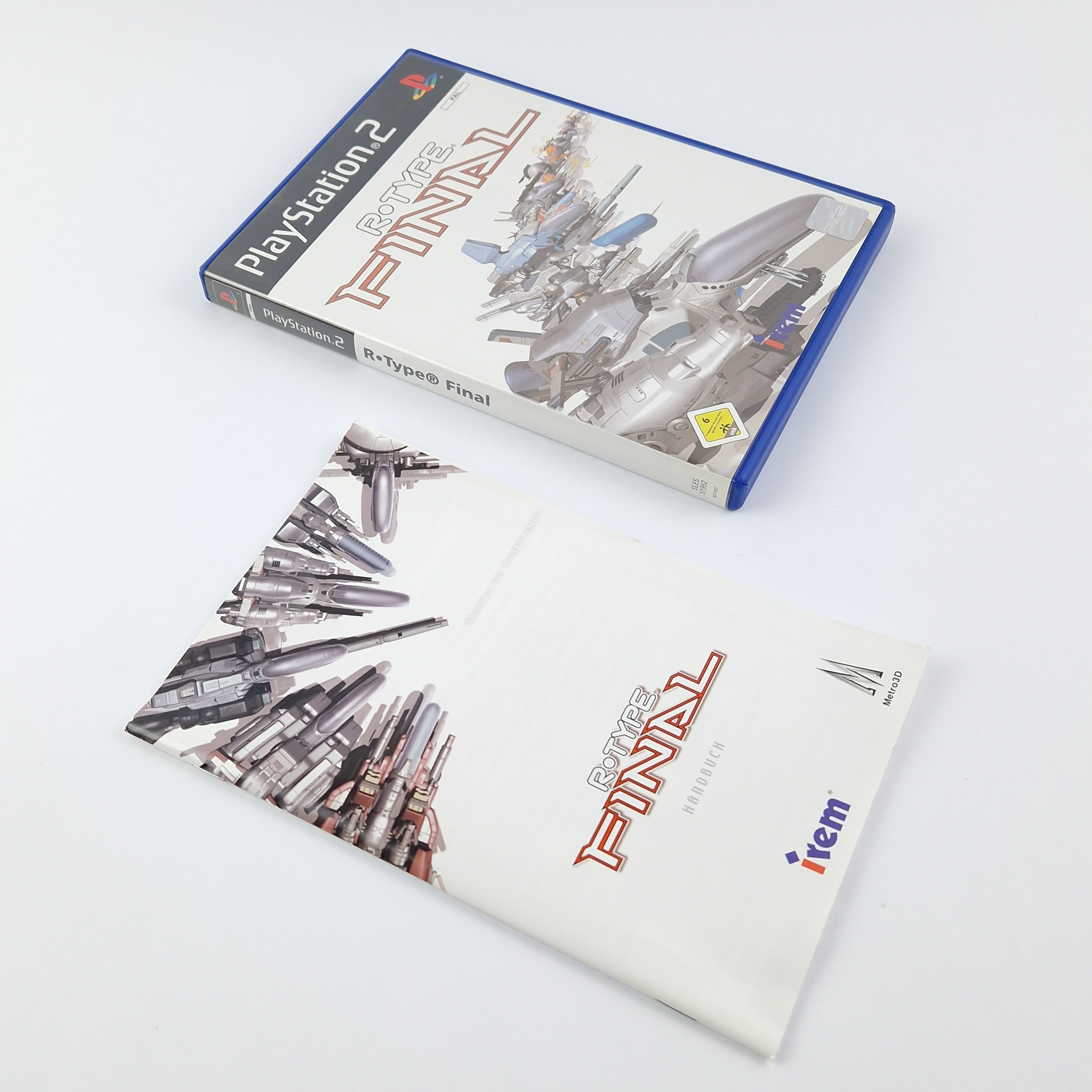 Playstation 2 game: R-Type Final - OVP instructions CD | Sony PS2