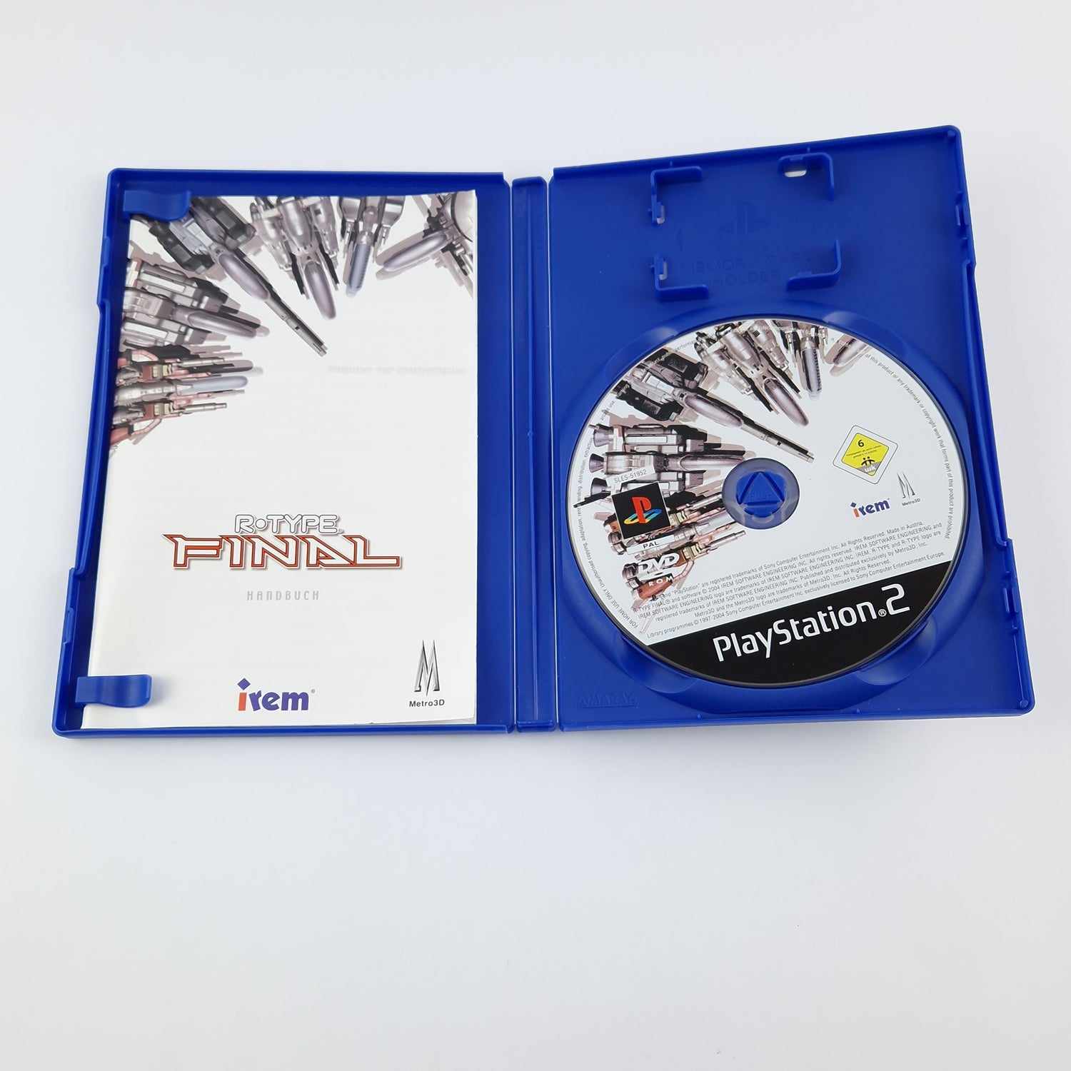 Playstation 2 Spiel : R-Type Final - OVP Anleitung CD | Sony PS2