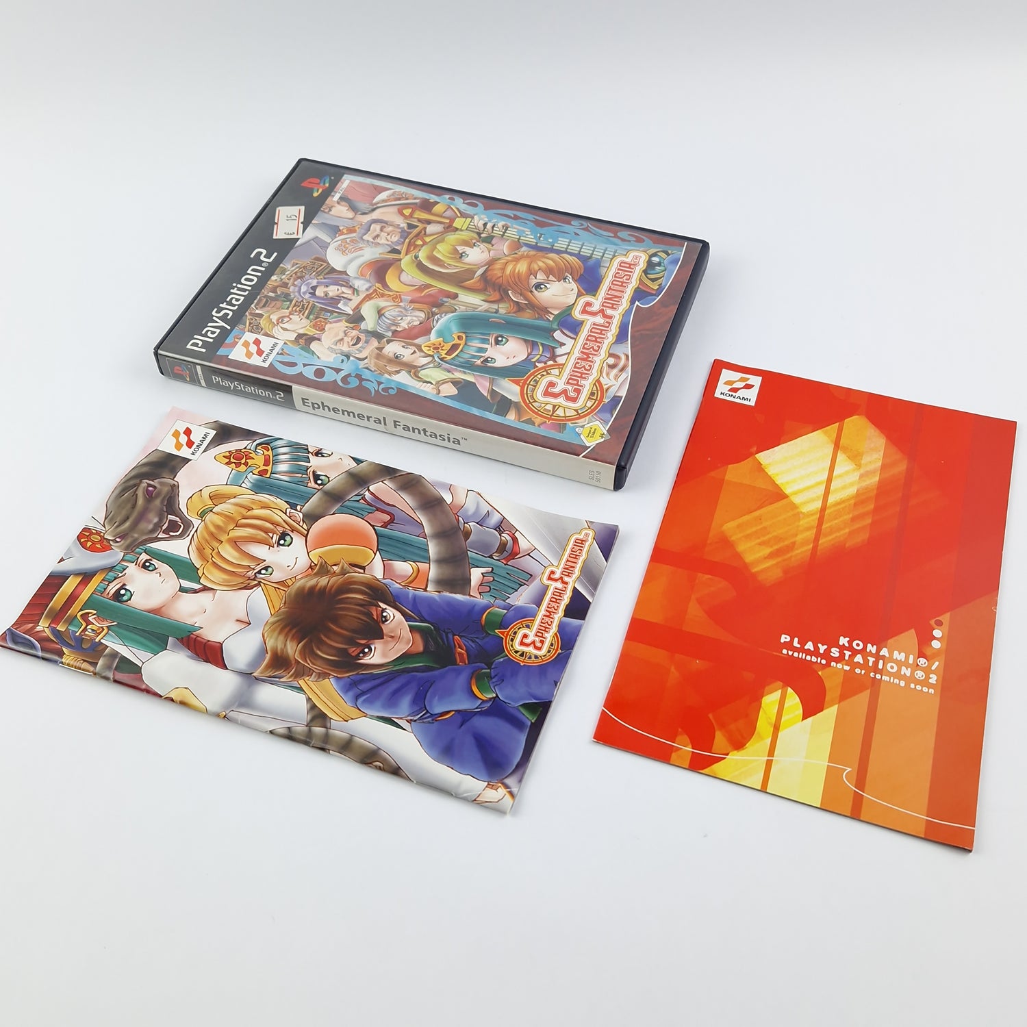 Playstation 2 Spiel : Ephemeral Fantasia - OVP Anleitung CD | Sony PS2