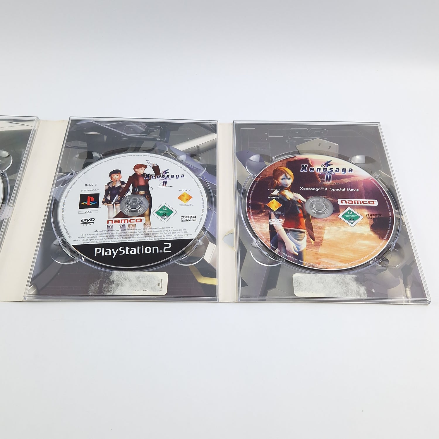 Playstation 2 Spiel : Xenosaga Episode II - OVP Anleitung CD | Sony PS2