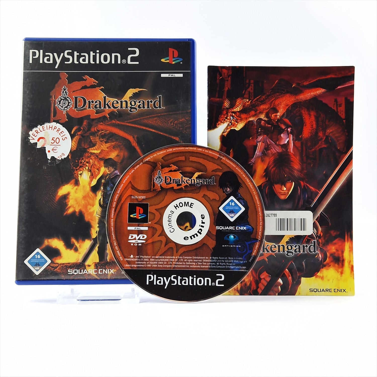 Playstation 2 Spiel : Drakengard - OVP Anleitung CD | Sony PS2