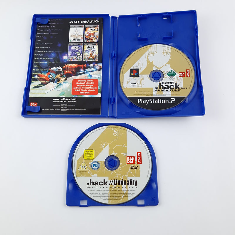 Playstation 2 Spiel : Dot Hack Quarantine Part 4 - OVP Anleitung CD | Sony PS2