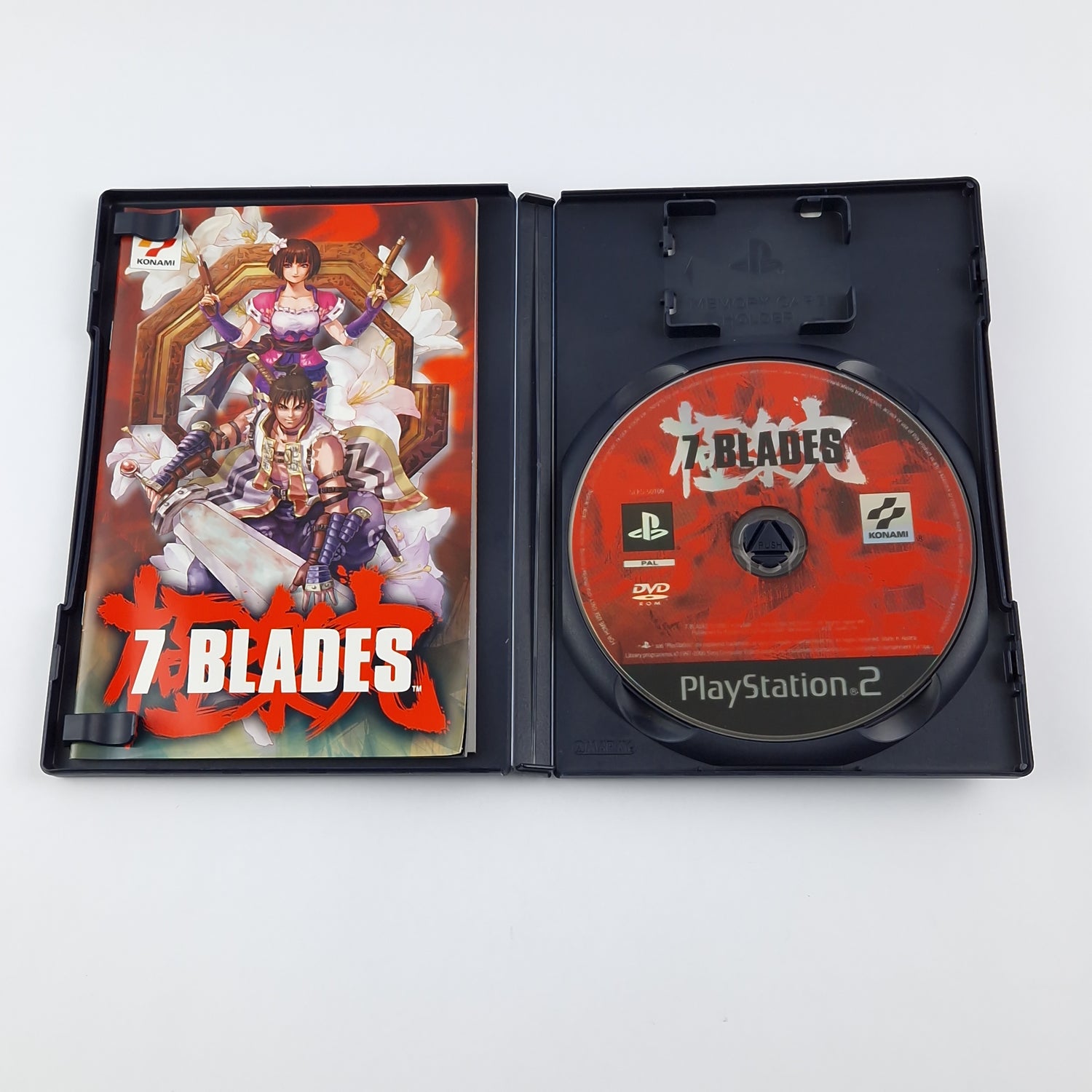 Playstation 2 Game: 7 Blades - OVP Instructions CD | Sony PS2