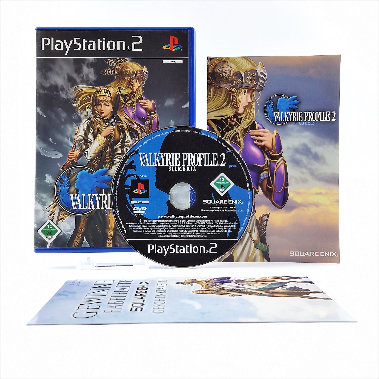 Playstation 2 Spiel : Valkyrie Profile 2 Silmeria - OVP Anleitung CD | Sony PS2