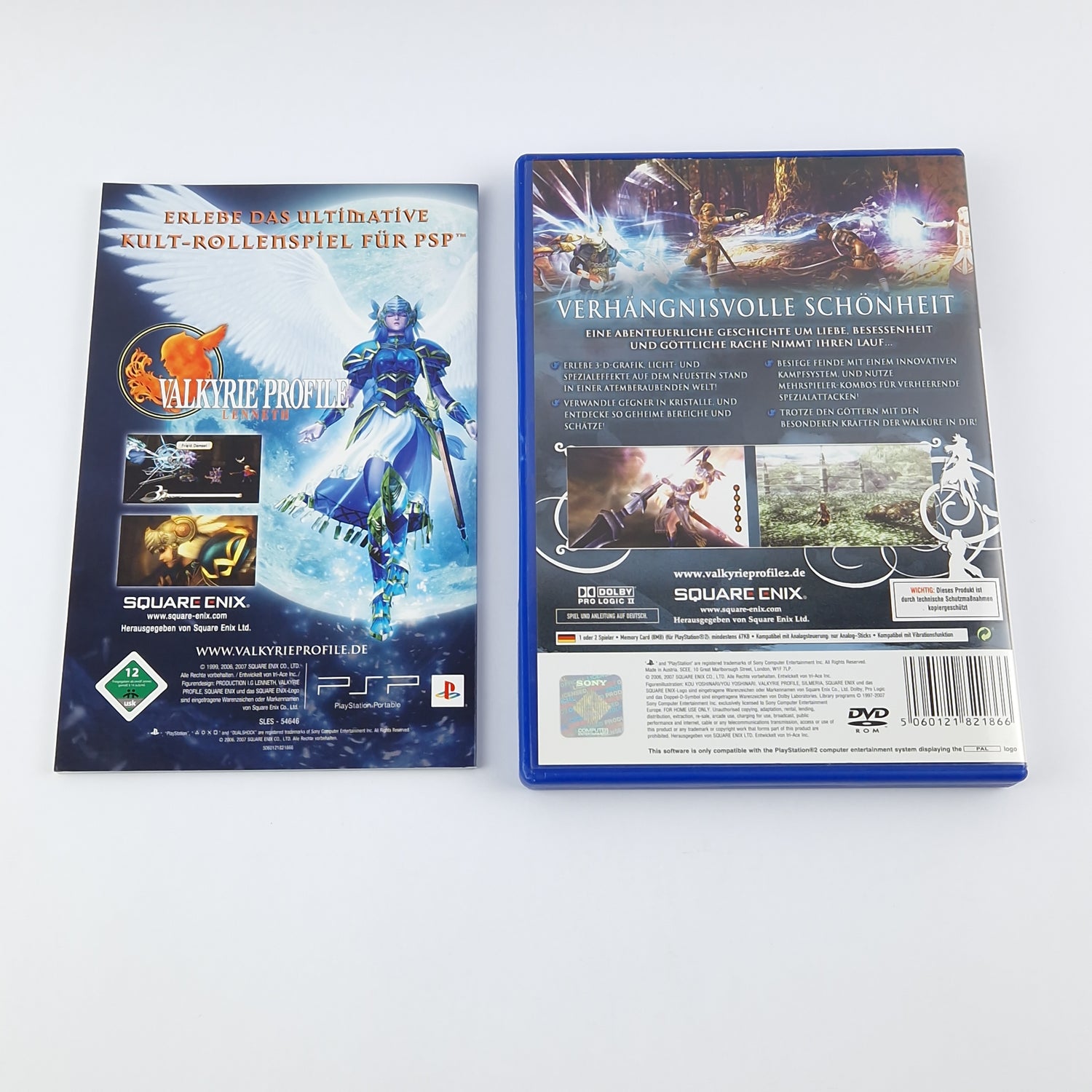 Playstation 2 Spiel : Valkyrie Profile 2 Silmeria - OVP Anleitung CD | Sony PS2