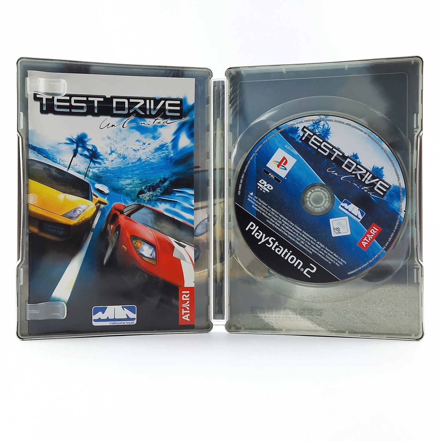 Playstation 2 Spiel : Test Drive Unlimited - OVP Anleitung CD PS2