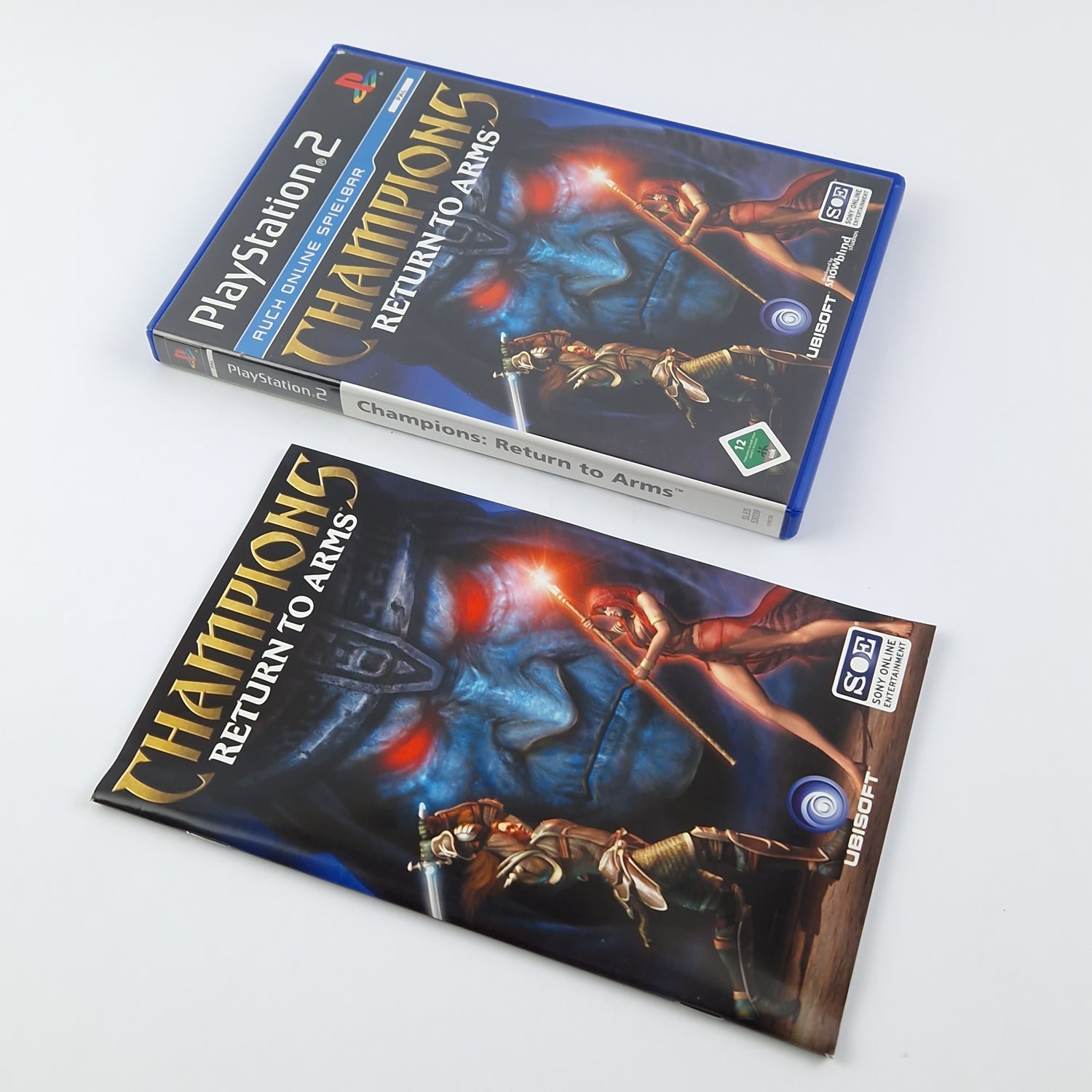 Playstation 2 game: Champions Return to Arms - OVP instructions CD | PS2 PAL game