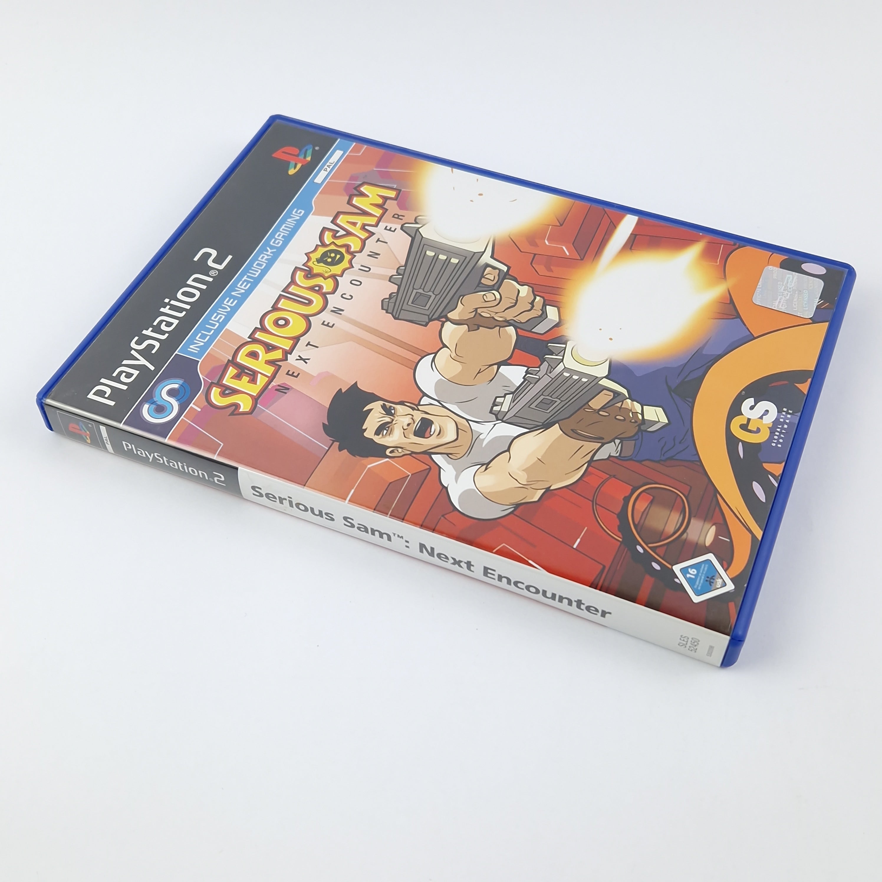 Playstation 2 game: Serious Sam Next Encounter - OVP instructions CD | PS2 PAL