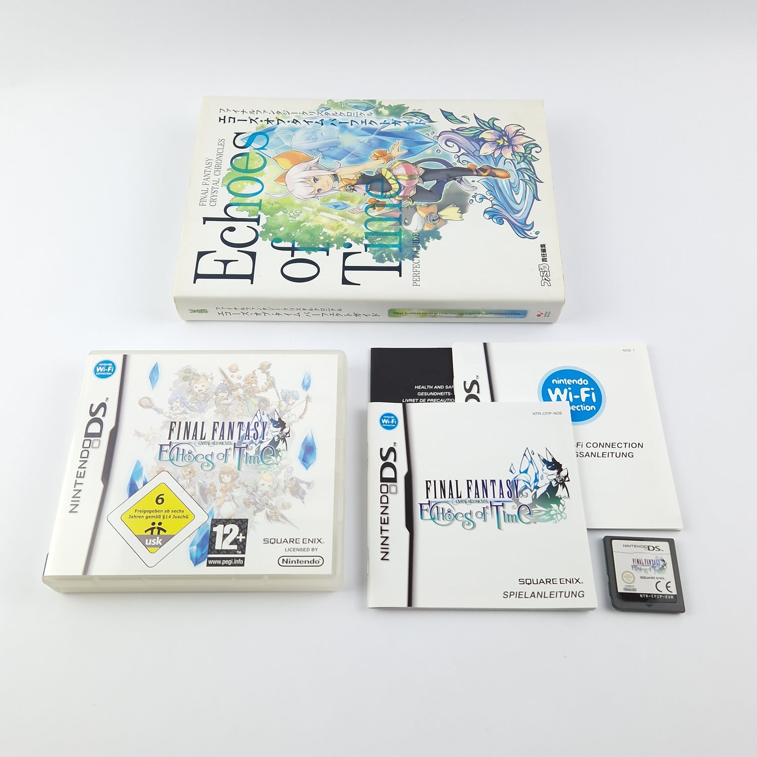 Nintendo DS Spiel : Final Fantasy Crystal Chronicles Echoes of Time + JAP Guide