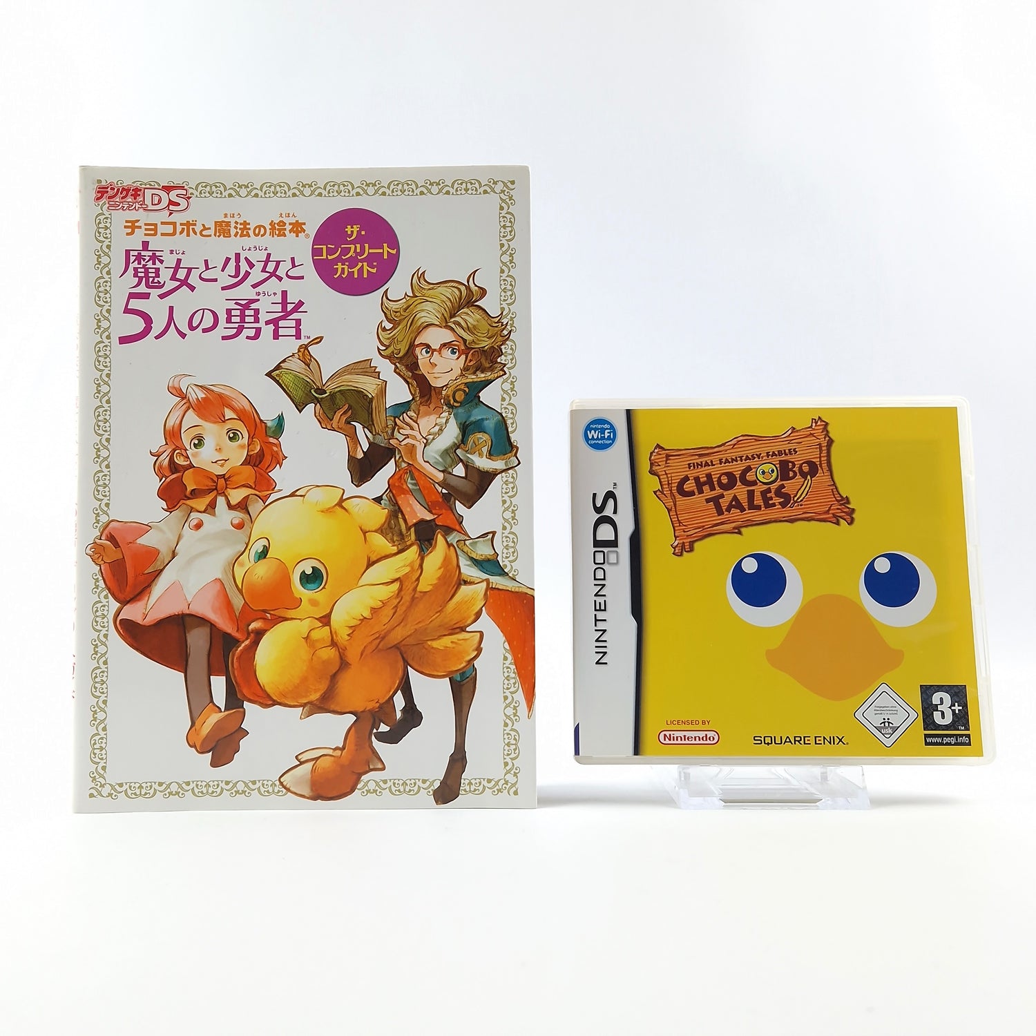 Nintendo DS Game : Final Fantasy Fables Chocobo Tales + JAPAN Guide