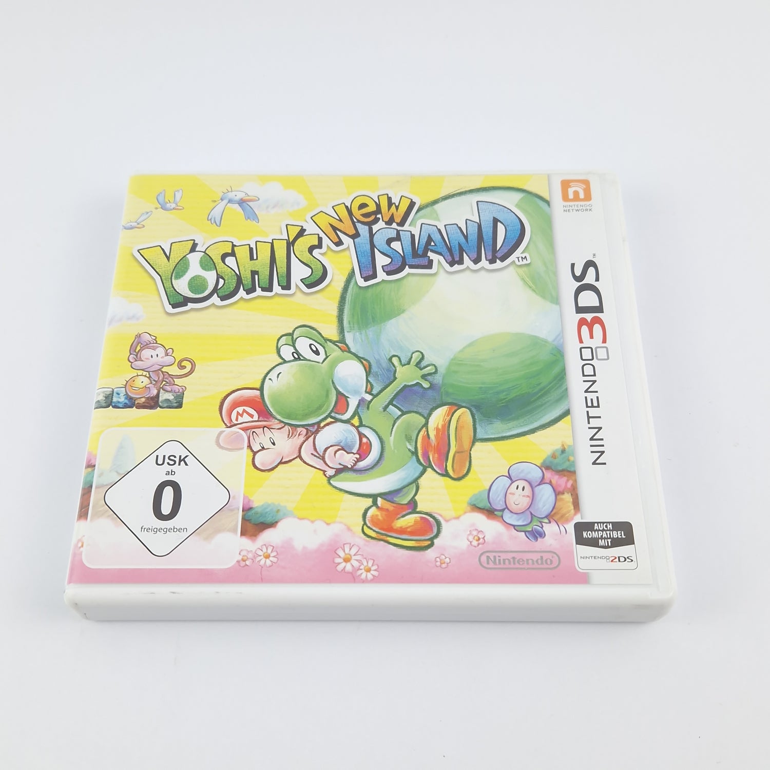 Nintendo 3DS Spiel : Yoshis New island + JAPAN Guide - OVP Anleitung