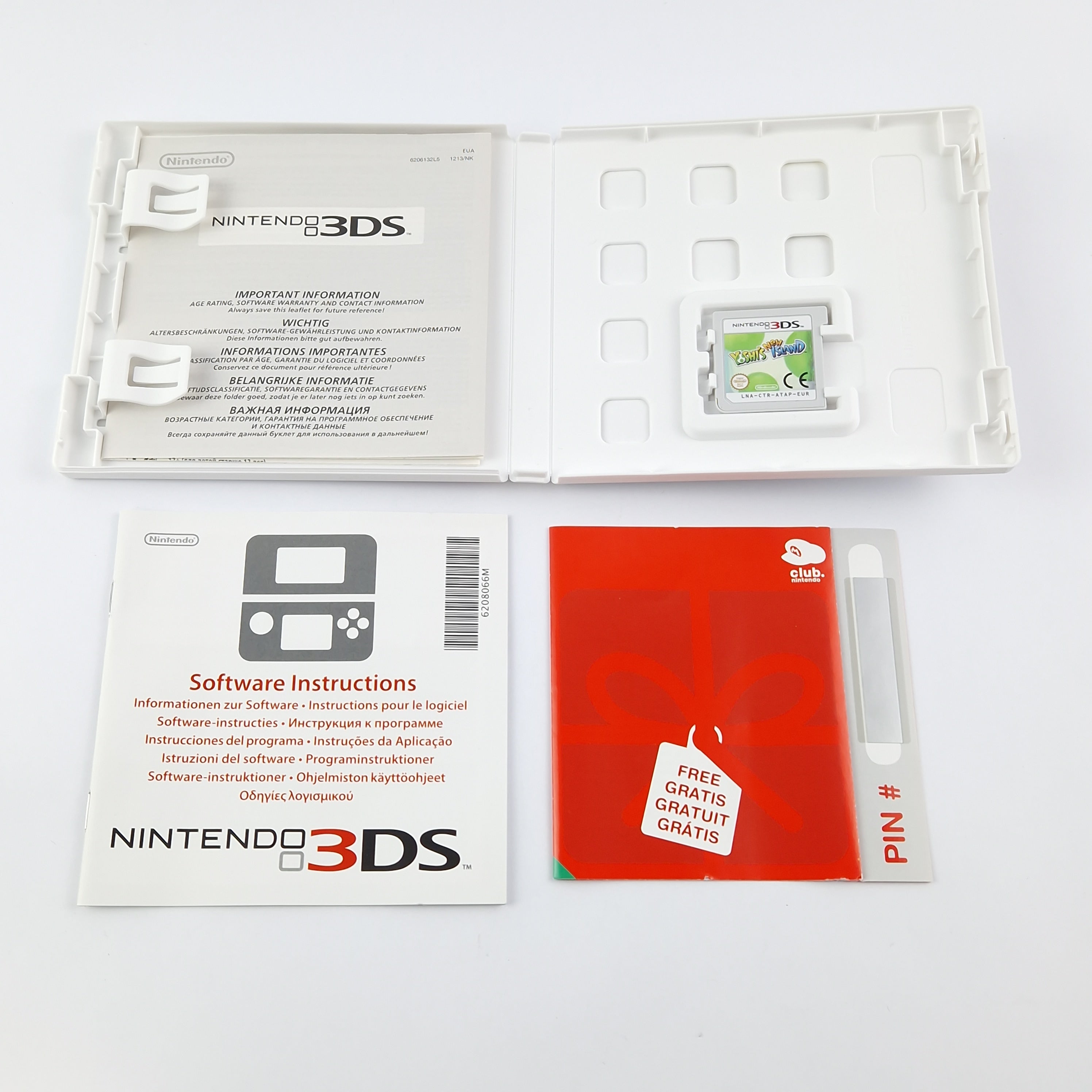 Nintendo 3DS Spiel : Yoshis New island + JAPAN Guide - OVP Anleitung