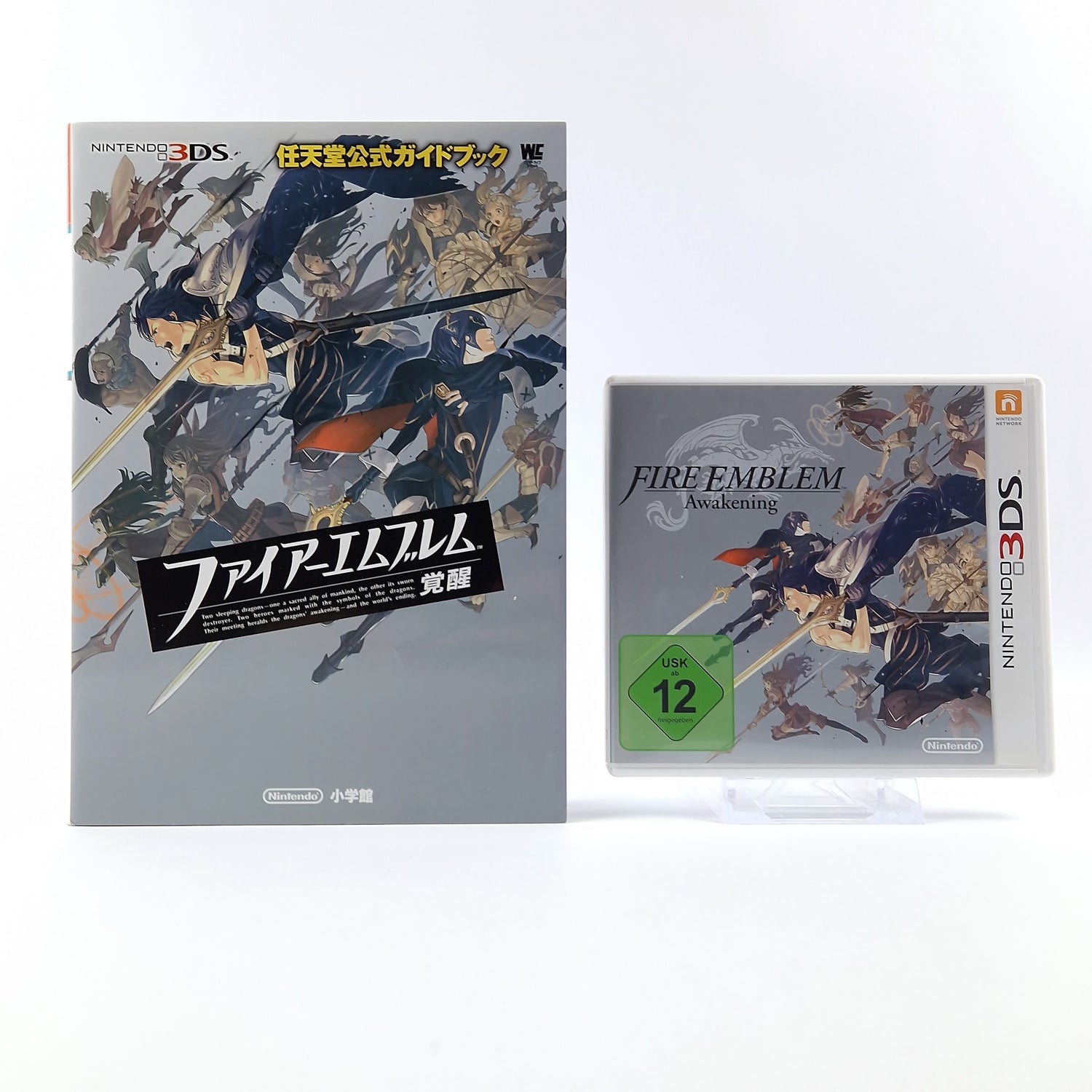 Nintendo 3DS game: Fire Emblem Awakening + JAPAN Guide - OVP instructions