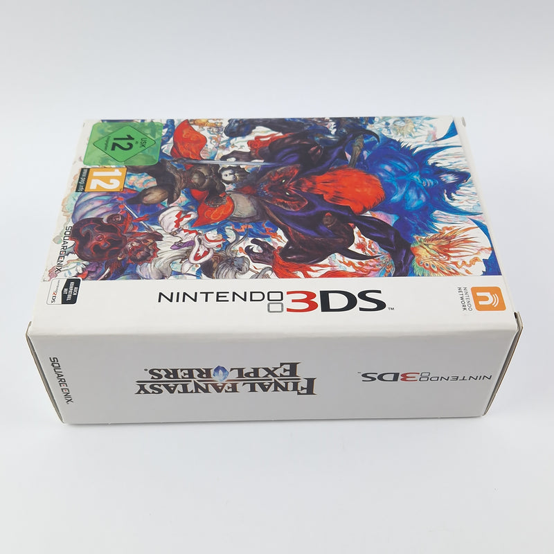 Nintendo 3DS Game : Final Fantasy Explorers Collectors Edition + JAPAN Guide