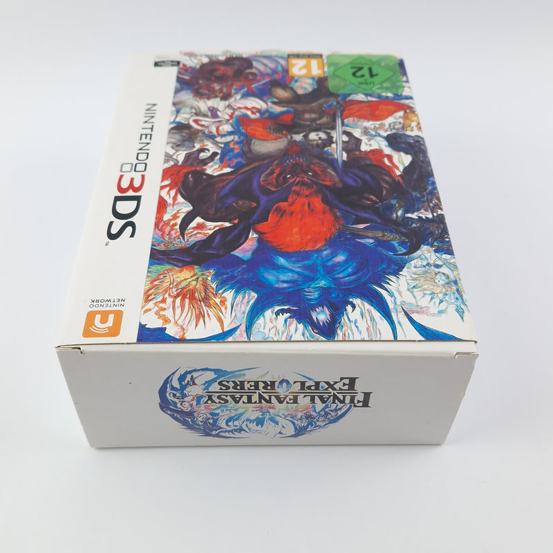 Nintendo 3DS Game : Final Fantasy Explorers Collectors Edition + JAPAN Guide