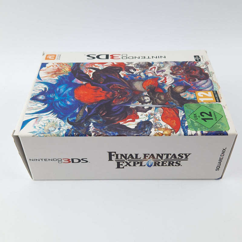 Nintendo 3DS Game : Final Fantasy Explorers Collectors Edition + JAPAN Guide