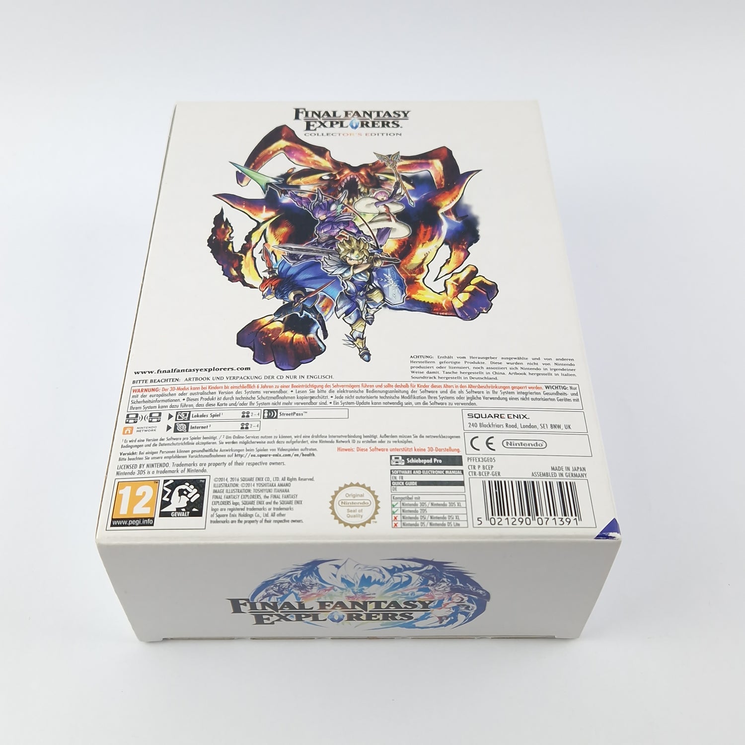 Nintendo 3DS Game : Final Fantasy Explorers Collectors Edition + JAPAN Guide