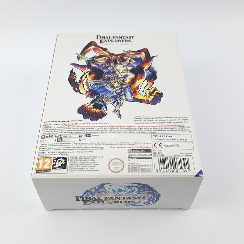 Nintendo 3DS Game : Final Fantasy Explorers Collectors Edition + JAPAN Guide