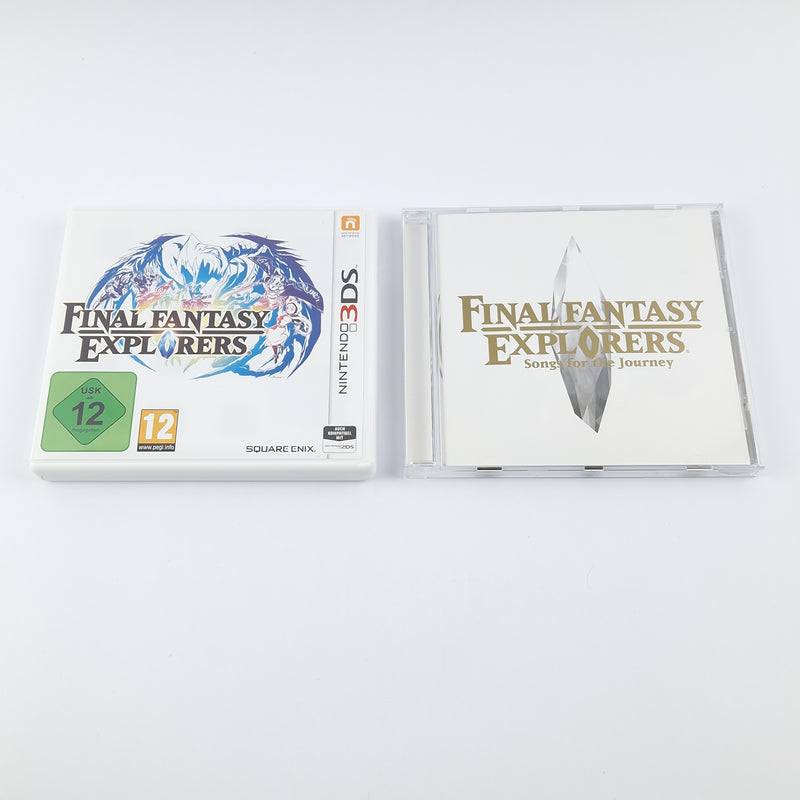 Nintendo 3DS Game : Final Fantasy Explorers Collectors Edition + JAPAN Guide