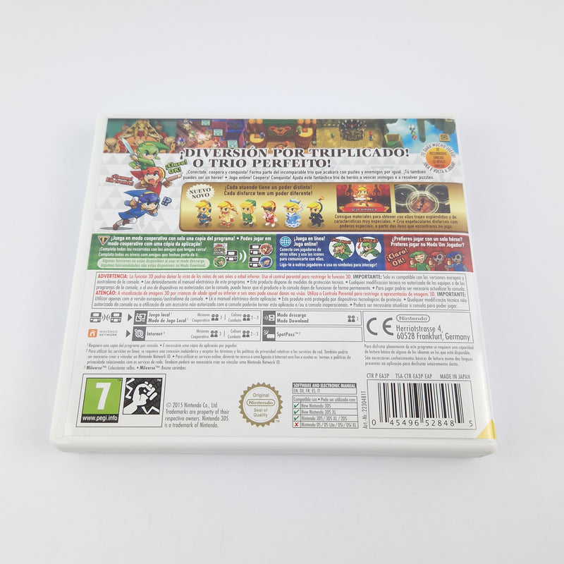 Nintendo 3DS game: Zelda Triforce heroes + Prima official game guide
