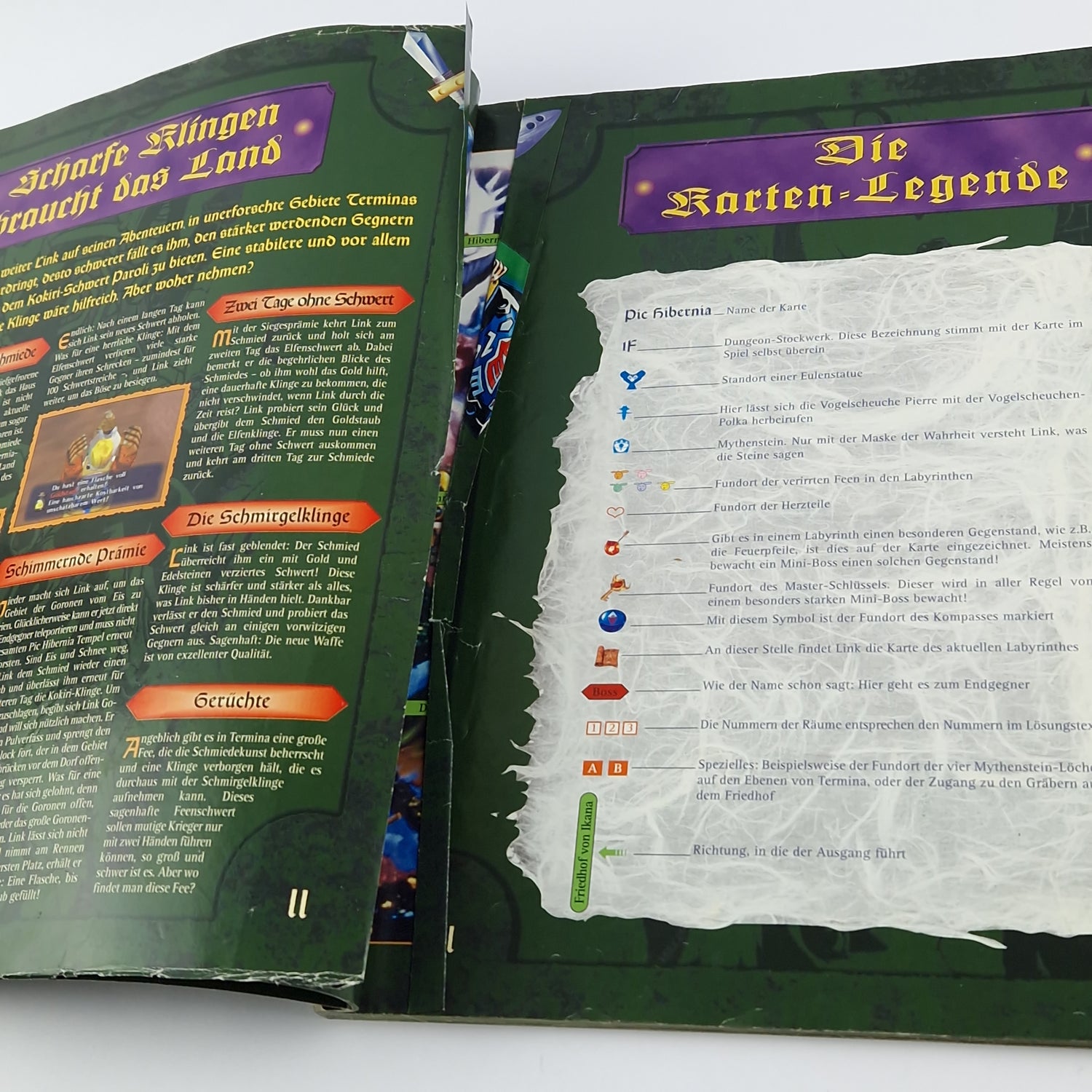 The Legend of Zelda Majoras Mask Lösungsbuch - Nintendo 64 Spieleberater N64