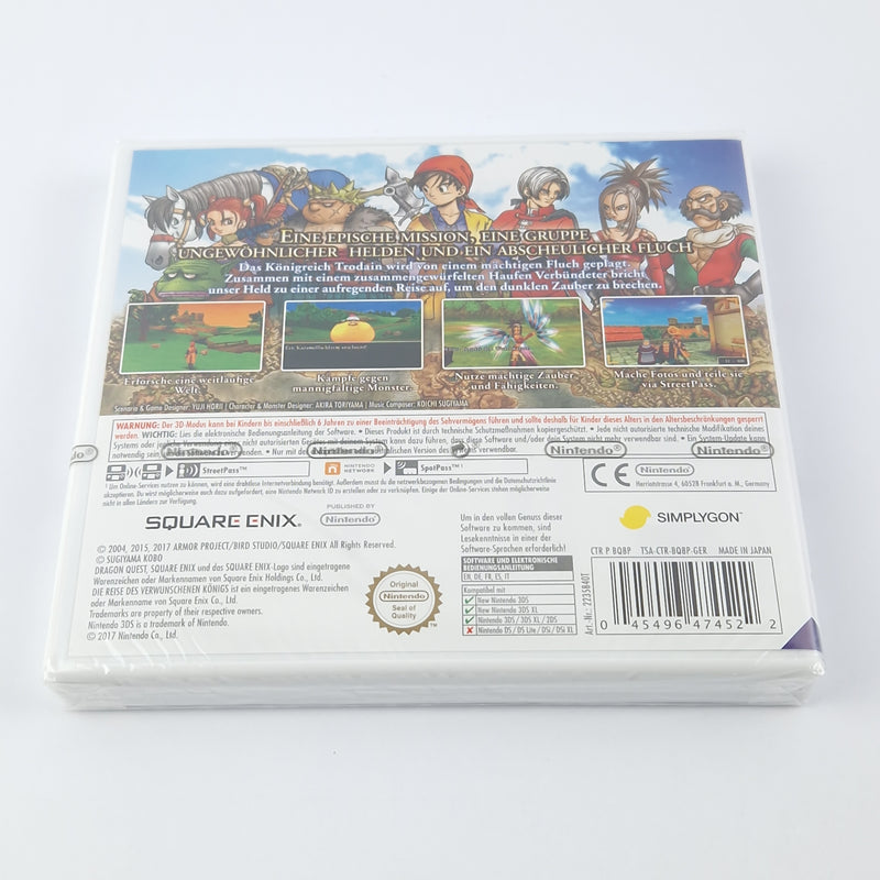 Nintendo 3DS: Dragon Quest VIII The Journey of the Cursed King NEW + Guide