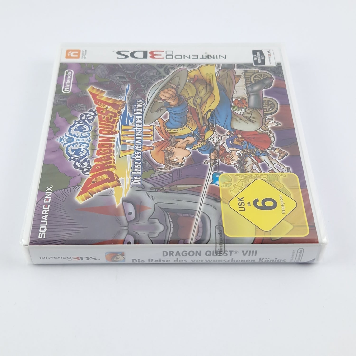 Nintendo 3DS: Dragon Quest VIII The Journey of the Cursed King NEW + Guide