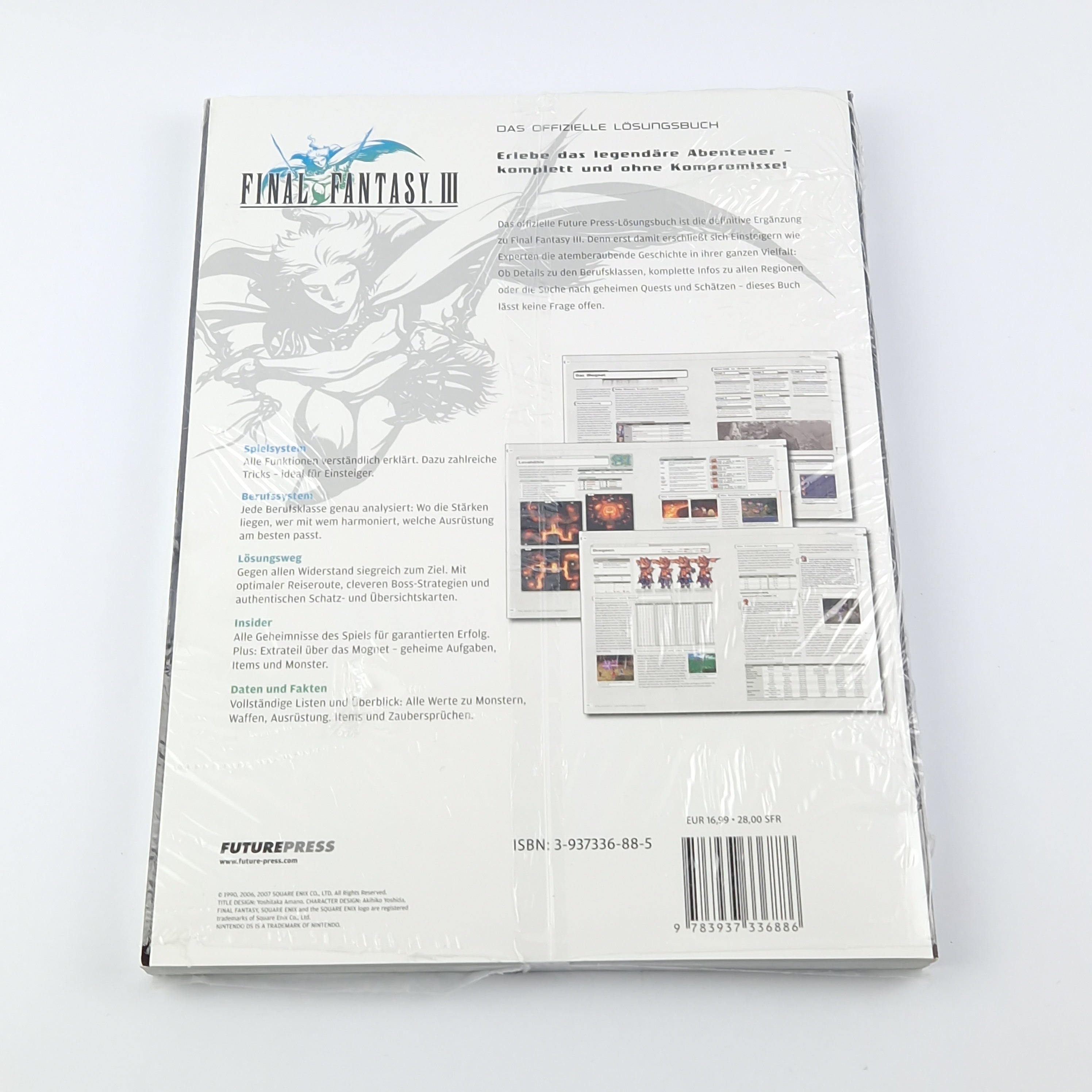 Nintendo DS Spiel : Final Fantasy III + FF 3 das offizielle Lösungsbuch neu